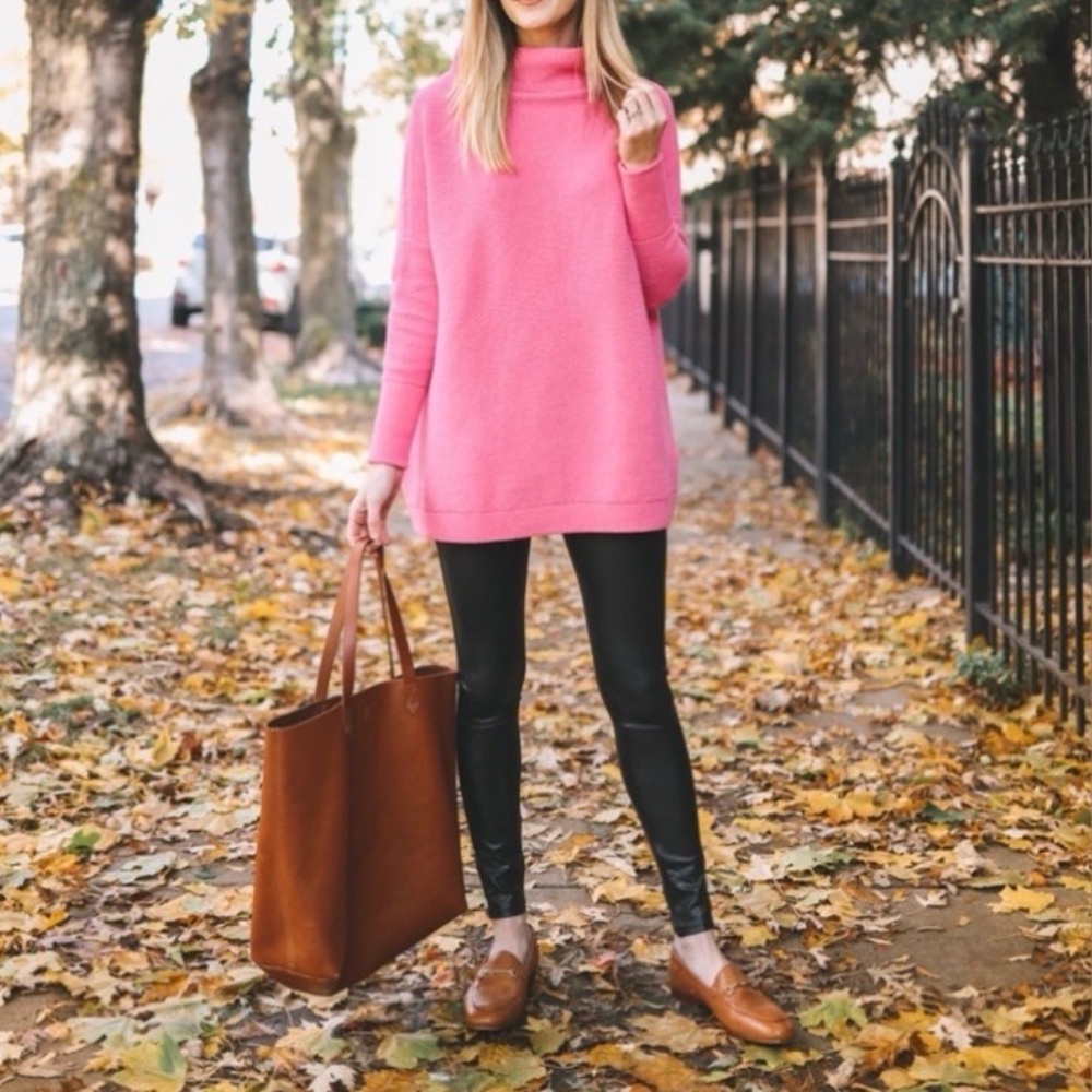 Free People Pink Cowl Neck Sweater - Picture 16 of 16